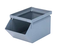 Steel Stacking Bin # 0, 8" x 4-1/2" x 4-1/2"