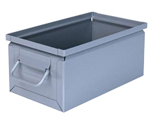 Steel Stackbox # 2, 13" x 7-1/2" x 6" with handle