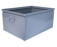 Steel Stackbox # 6, 25" x 18" x 12" with handle