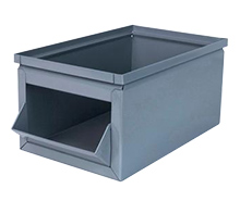 800 Series Steel Hopper Box, 18" x 10" x 8"