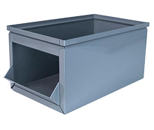 800 Series Steel Hopper Box, 23" x 12" x 10"
