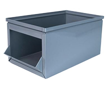 800 Series Steel Hopper Box, 16" x 10" x 6"