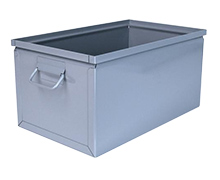 800 Series Steel Stackbox, 20" x 12" x 10" with handles
