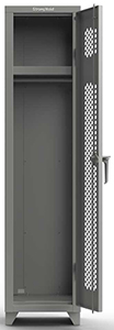 Extra Heavy Duty Locker, Ventilated, 18"W x 18"D x 75"H