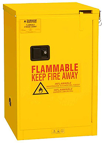 Flammable Safety Cabinet - Self-Closing Door, 17-3/8"W x 18-1/8"D x 23-3/8"H