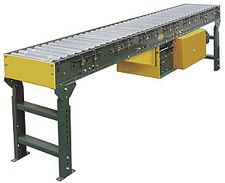 Accumulation Conveyor - 18"W, 10'L - 1.9" Rollers, Center Drive