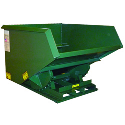 Structural Base Self Dumping Hopper - 2-1/2 Cu. Yd. Cap., 6,000 lb. Cap.
