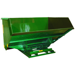 Structural Base Self Dumping Hopper - 8 Cu. Yd. Cap., 10,000 lb. Cap.