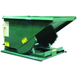 Formed Base Self Dumping Hopper - 2 Cu. Yd. Cap., 4,000 lb. Cap.