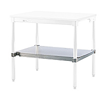 Stainless Steel Topped Undershelf - 30"D x 34"H x 72"L