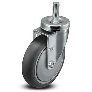 Swivel Stem Caster - 5" x 1.25" TPR Wheel, 325 lb. Cap.