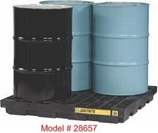 4 Drum Spill Containment Center - 45% Recycled
