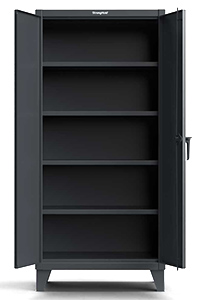 Storage Cabinet with 4 Adjustable Shelves - 36"w x 24"d x 72"h
