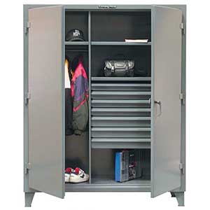 Wardrobe Cabinet with 7 Drawers - 48"W x 24"D x 72"H