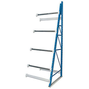 Spool Storage Rack - 48"W x 36"D x 123"H, 4 Axles, Adder Unit