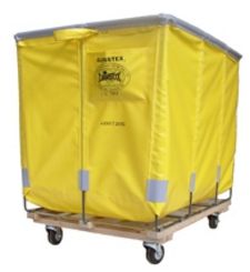 Extra Duty Canvas Truck - 48"L x 32"W x 30"D Interior, 37" Overall Height, 20 Bushel w/  4"Casters