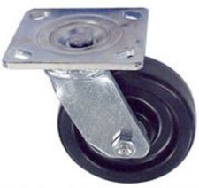 40 Series Swivel Caster - 4" x 1-1/2" Phenolic Wheel - 600 lb. Cap.