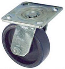40 Series Swivel Caster - 5" x 1-1/2" Urethane on Iron Wheel - 720 lb. Cap.
