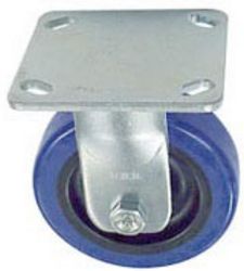 40 Series Rigid Caster - 5" x 1-1/2" Urethane on Plastic Wheel - 700 lb. Cap.