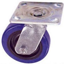 40 Series Swivel Caster - 5" x 1-1/2" Urethane on Plastic Wheel - 700 lb. Cap.