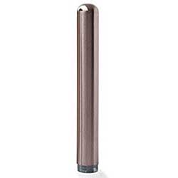 Stainless Steel Bollard - 4" OD x 32"H, w/Threaded Base and Mount Bolts