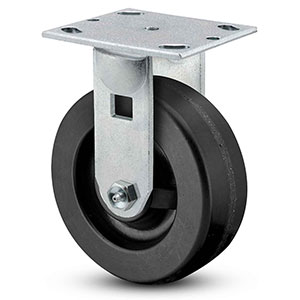 Rigid Caster - 8" x 2" Phenolic Wheel, 1250 lb. Cap.