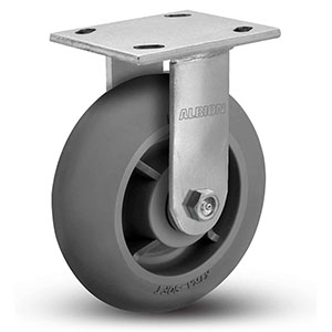 Rigid Caster - 6" x 2" TPE Wheel, 450 lb. Cap.