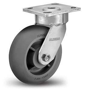 Swivel Caster - 6" x 2" TPE Wheel, 450 lb. Cap.
