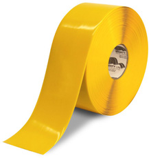 Floor Tape - Cold Storage & Freezer, Yellow, 4" x 100' Roll