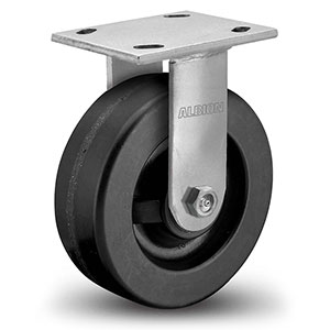 Rigid Caster - 4" x 2" Phenolic Wheel with Crowned Tread, 800 lb. Cap.