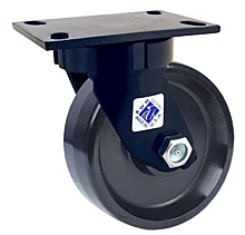 75 Series Swivel Caster - 10" x 3" Solid Urethane Wheel - 3,000 lb. Cap.