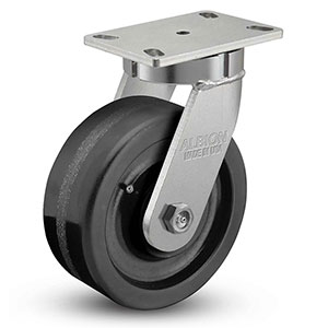 Swivel Caster - 8" x 3" Phenolic Wheel, 2500 lb. Cap.