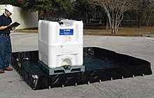 Economy Containment Berm - 4' x 6' x 1'