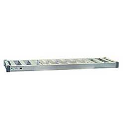 Shelf Adder for Aluminum Shelving - 18"W x 3"H x 60"L