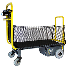 Netting for Powered Warehouse Carts