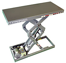 Scissor Lift - 12" x 25", 25" Travel, 500 lb. Cap.