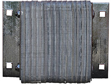 Laminated Rubber Dock Bumper - 10"H x 12"L x 4-1/2"D