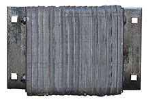Laminated Rubber Dock Bumper - 10"H x 18"L x 6"D