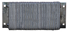 Laminated Rubber Dock Bumper - 10"H x 36"L x 4-1/2"D