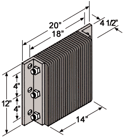 bumper with dimensions