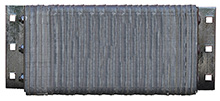 Laminated Rubber Dock Bumper - 12"H x 36"L x 4-1/2"D