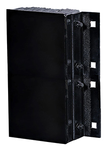 Steel Faced Rubber Dock Bumpers - 20"H x 11"L x 4-1/2"D