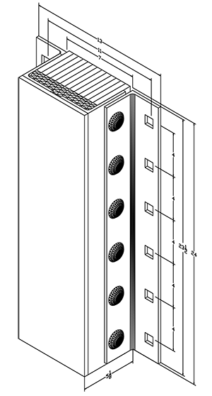 bumper with dimensions