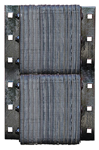 Laminated Rubber Dock Bumper - 24"H x 11"L x 4-1/2"D