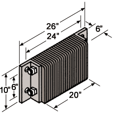 bumper with dimensions