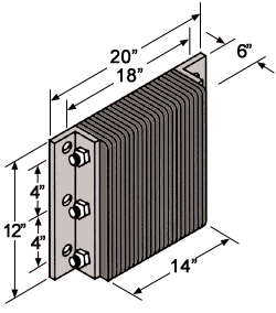 bumper with dimensions