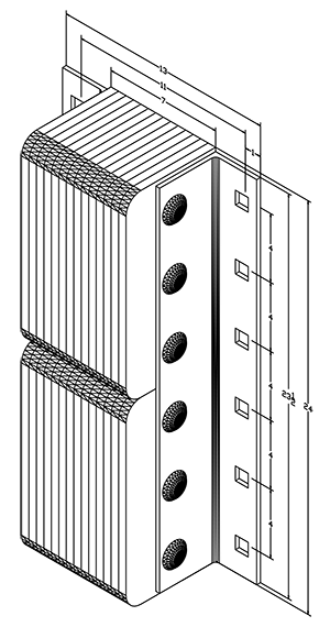 bumper with dimensions
