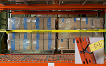 Rack Safety Straps for Pallet Bays - J-hooks for Structural Rack