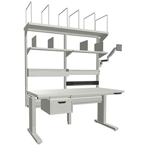 Packing Workstation - Electric Adjustment, 60"W x 30"D Top