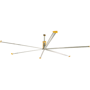 HVLS Industrial Ceiling Fan - Keypad Controls - 24' Diameter